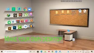 How to make a Beautiful 3D Classic Desktop in Windows | Classic 3D Desktop |