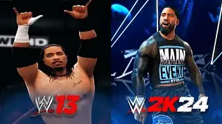 Jey Uso Entrance Evolution in Every 2K Games (WWE '13 - WWE 2K24)