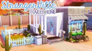Strangerville Trailer Home / Sims 4 Speed Build