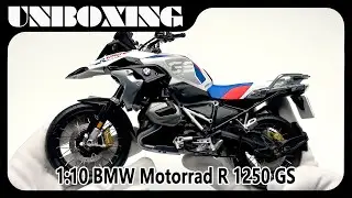 BMW Motorrad R 1250 GS / 1:10 motorcycle model / AMR unboxing