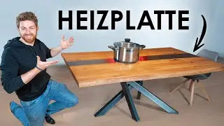 Esstisch selber bauen & 1.500€ gespart (+Heizplatte)