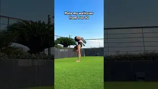 Forward walkover / gymnastics walkover / Lera the gymnast 