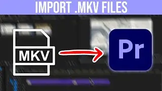 How To Import .mkv Files Into Premiere Pro