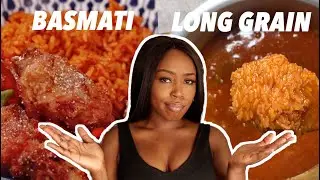 How to make EASY SIMPLE jollof rice - Long grain & Basmati