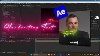 How To Make Handwriting Text Animation In After effects ? | After Effects Tutorial 