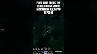 [Valheim] First Time Black Forest SMOKE MONSTER in Krumpac Reforge 