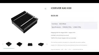 IceRiver Drops KS0 Prices Again! Too Late To FOMO?