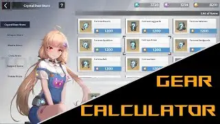 Gear Calculator - How to Tell if You've Rolled Well in Tower of Fantasy