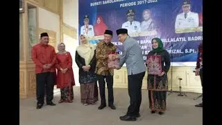 PISAH SAMBUT BUPATI DAN WABUB SAROLANGUN PERIODE 2017- 2O22 DENGAN PJ BUPATI SAROLANGUN