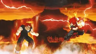 Yujiro Hanma vs Evil Goku. Baki the Grappler vs Dragon Ball. Anime Mugen. Super Epic Battle!