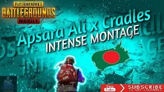 Apsara Aali X Cradles | 1 VS 4 CLUTCH MOMENTS | PUBG MOBILE MONTAGE
