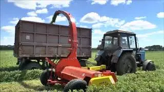 Кормоуборочный комбайн Рось 2. БЕЛОЦЕРКОВМАЗ