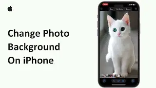 How To Change Photo Background On iPhone 2025 | Remove iPhone Photo Backgrounds