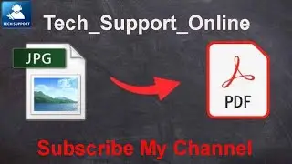 How to convert jpg to pdf | JPG ko PDF me kaise convert kare ! Tech_ Suuport_ Online