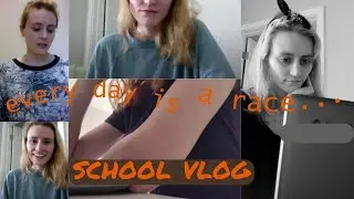 my first school vlog as a UNC Chapel Hill Student | every day is a race
