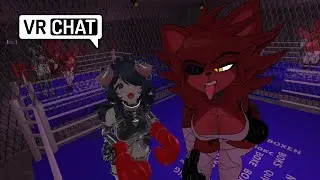 Big body, Hard abs😸 VRchat POV FOXYBOXING
