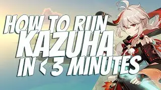 ALL THE MATH YOU NEED TO KNOW ABOUT KAZUHA IN 3 MINUTES OR LESS | Genshin Impact Guide and Analysis