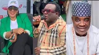 SEE HOW SAHEED OSUPA WELCOME K1 DE ULTIMATE WIFE @SOUTH WEST GAME AT ONIKAN STADIUM 2024