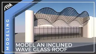 ARCHICAD How to model an inclined Wave Glass Roof
