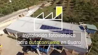 Instalación de autoconsumo industrial para el Molino de Guaro (Málaga) 🏭♻☀