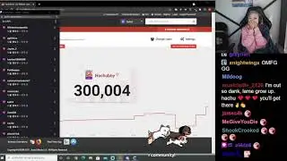 Hachubby Gets Very Emotional When She Reaches Her Goals On Twitch
