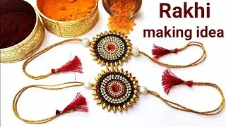 Rakhi Making Ideas at Home| Homemade Rakhi Ideas|DIY|2 Easy Rakhi Making Ideas in Lockdown