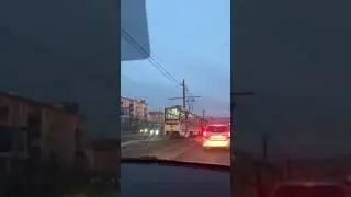 Трамвайная пробка в Улан-Удэ