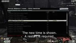UT3 Mutator PickupRespawnTweak - Demonstration (Updated)