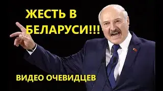 ЖЕСТЬ В БЕЛАРУСИ ! ПРОТЕСТЫ В БЕЛАРУСИ!  ВИДЕО ОЧЕВИДЦЕВ ! МИНСК 9 08 2020