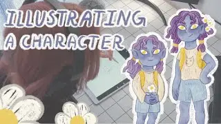 Drawing the same character at different ages