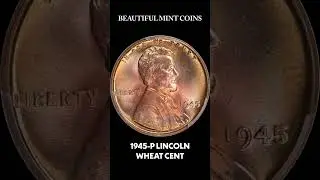 1945 BEAUTIFUL MS67+ LINCOLN WHEAT CENT! $3K?
