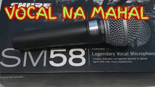 DEMO SHURE SM 58 MICROPHONE