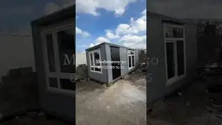 Бытовка - офис на металлическом каркасе #бытовкимосква