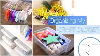 How I Organize My Craft Supplies & DIY Projects