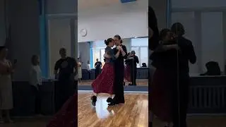 Поворот пары на общей оси. Кольгада. Аргентинское танго. 