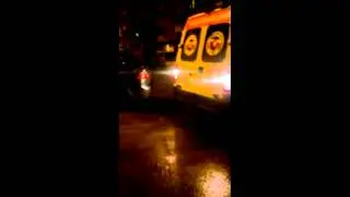 Пожар в гаражах у ЖК Архимед