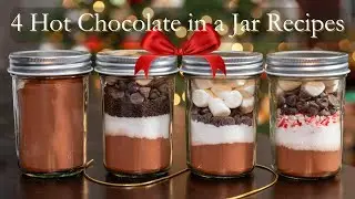 Delicious Hot Chocolate in a Jar Recipes: 4 Irresistible Varieties Without Powdered Milk!