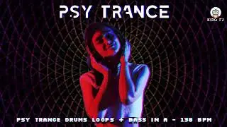 Psytrance drums loops  - 138 BPM  + Bass in  A