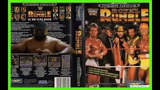 WWF Royal Rumble Sega Genesis 16 BITS