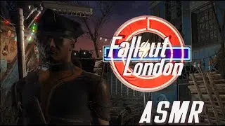 [ASMR] Fallout London Gameplay 🌩️ 7 | Getting Lost and Jumping | ASMR Whisper & Controller Sounds ☢️