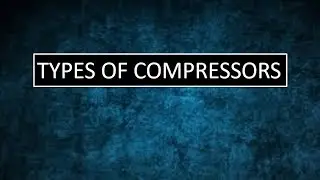 Compressor types | Classification