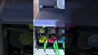 Como limpiar los filtros del laser, las coronas y desocupar el desecho de la toshiba 3055c