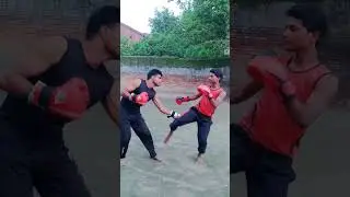 fight practice #boxing #martialartsfight #youtubeshorts #viral video