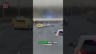 The MOST SHOCKING Autobahn Crash Caught on Camera #shorts
