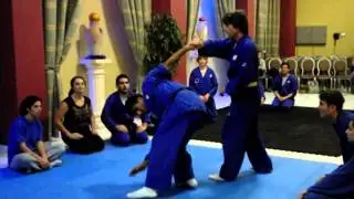 Kancho Adrian Demonstrating a Spirit Combat Technique