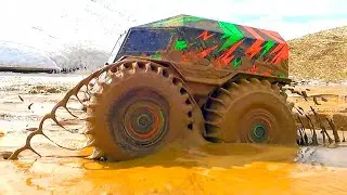 Mad Offroad Express in Action: Land Rover Defender and Sherp RC Trucks Push the Limits!