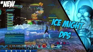 i went ICE as a MIGHT DPS in 2020!!! DCUO B.O.P Clocktower Raid