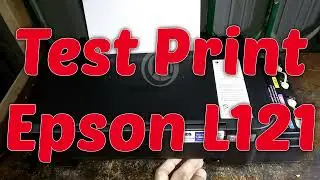 Test Print Manual Printer Epson L121/Cek Nozel Epson L121