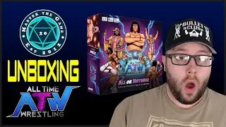 All Time Wrestling Board Game Unboxing and Kickstarter Announcement