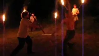 Шабры 2009. Длинный шест и палки.avi